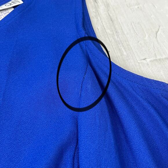 Vintage Y2K Sleeveless Crew Neck Knee Length Sheath Dress Size 6P Petite - Picture 4 of 14